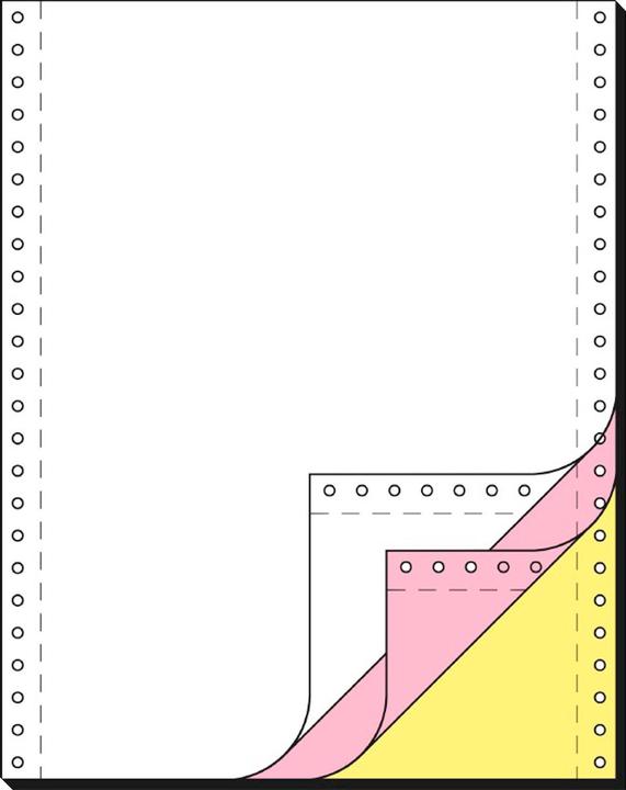 Actual product image Schäfer Shop Computer continuous paper (57 g/m², A4, 600 x)