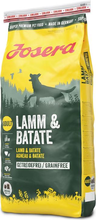 Actual product image Josera Lamb & Batate (Adult, 5 pcs., 900 g)