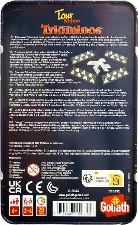 Produktbild Goliath Toys Dosen Triominos Travel Edition (Deutsch)