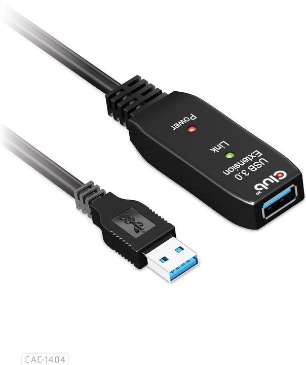 Produktbild Club 3D USB A – USB A (5 m, USB 3.2)