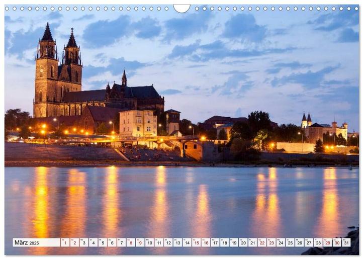 Actual product image Von Dresden bis Hamburg - die Elbe. (Wandkalender 2025 DIN A3 quer), Monatskalender (A3, German)