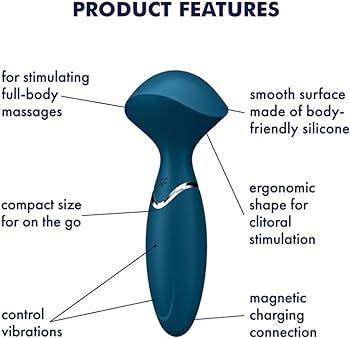 Produktbild Satisfyer Mini Wand-er - Blue