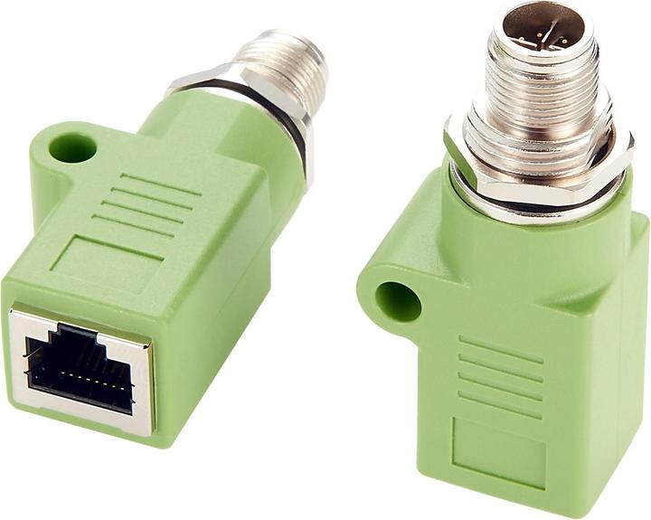 Actual product image Exsys Adapter M12 X-code m - RJ45 f (RJ45 (1x))