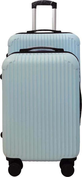 Image du produit NTK-Collection Hartschalenkoffer 2er-Set Frenzi Blau (80 l, M (50 - 90l), L (90 - 115l))