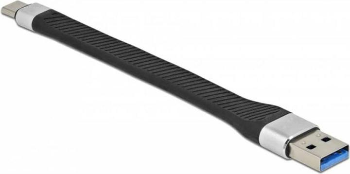 Produktbild Techly USB-C auf USB-A 3.2 Gen2 flexibles Kabel (0.12 m, USB 3.2 Gen 2, 15 W)