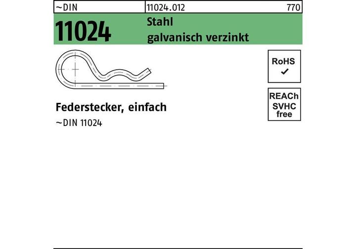 Actual product image Spring connector DIN 11024