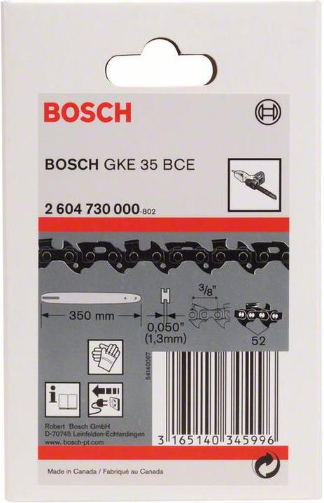 Actual product image Bosch Professional Zubehör Replacement Chain Accessories 26047 (Chainsaw, Chainsaw Sword)