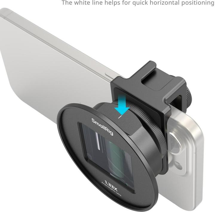 Produktbild SmallRig Anamorphic Lens for Mobile Phone (T-mount) (Diverses Video Zubehör)