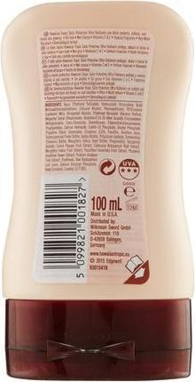 Actual product image Hawaiian Tropic Satin Protection SPF 15 White 100ml (Suntan cream, SPF 15, 100 ml, 0.13 g)