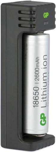 Produktbild GP Batteries L111 (1 Stk., 18650, 2600 mAh, Ladegerät inkl. Akku)