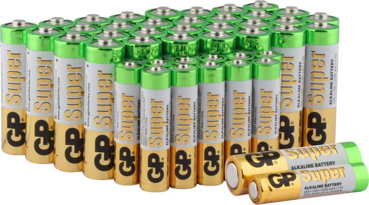 GP Batteries Jeu de piles Micro, Mignon 44 (44 pcs, AA)