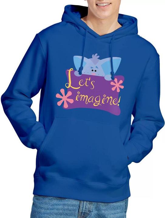 Immagine prodotto Blue´s Clues Blue's Clues Let's Imagine! Felpa con Cappuccio Uomo (L)
