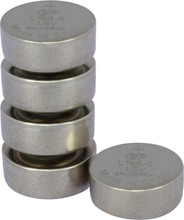 Actual product image GP Batteries Alkaline Cell (5 pcs., LR44, 110 mAh)