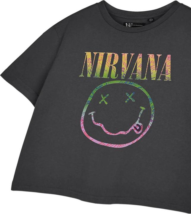 Produktbild Nirvana Rainbow kurzes TShirt (XL)