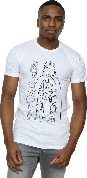 Immagine prodotto Star Wars Best Dad In The Galaxy Maglietta Uomo (4XL)