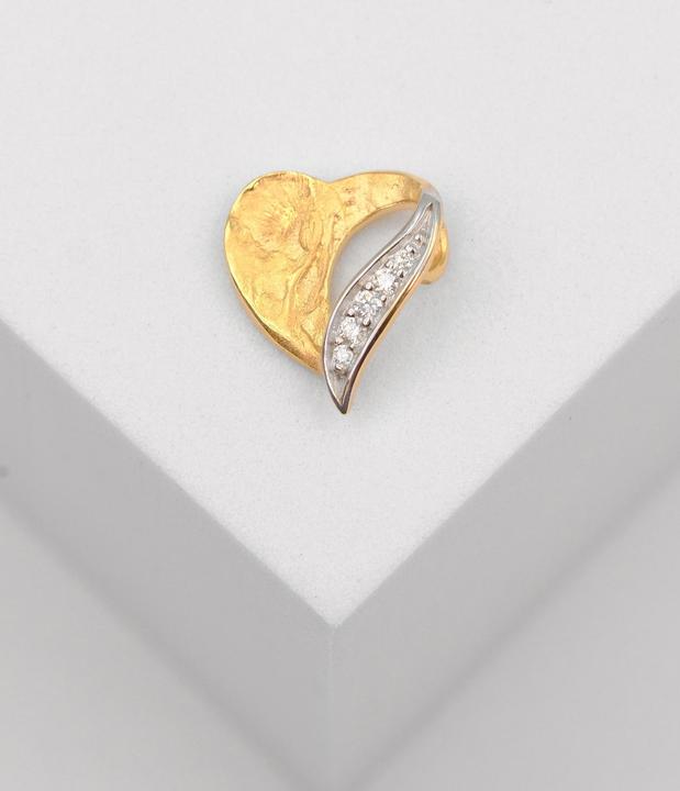 Image du produit Muau Coeur (Or blanc, Or jaune, Or rose ou argent)