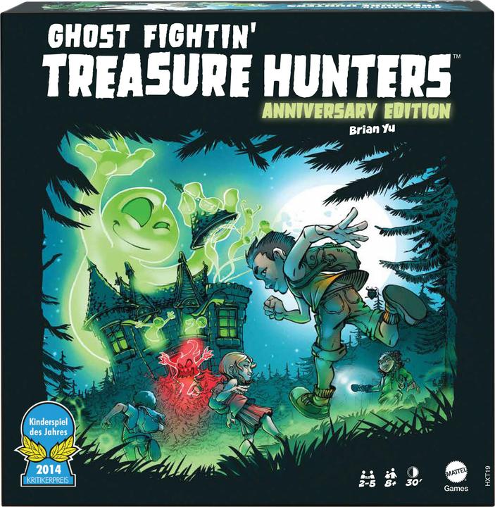 Immagine prodotto Mattel Games Fantasmi, fantasmi, cacciatori di tesori (Svizzero-tedesco, Tedesco)