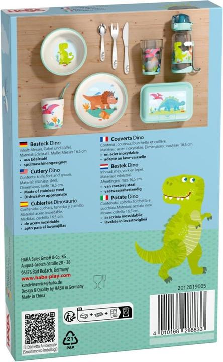 Actual product image Haba Besteck Dino