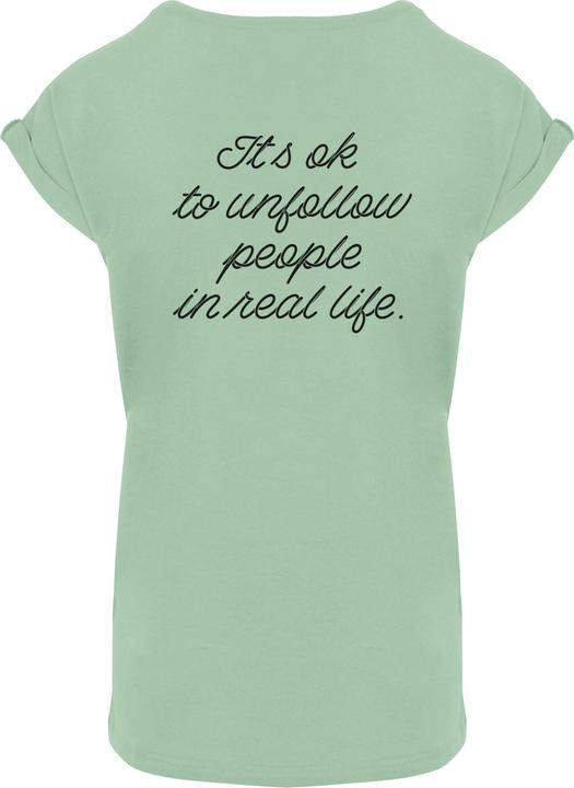 Actual product image Merchcode Ladies Heartbreak Extended Shoulder Tee - 111575 (M)
