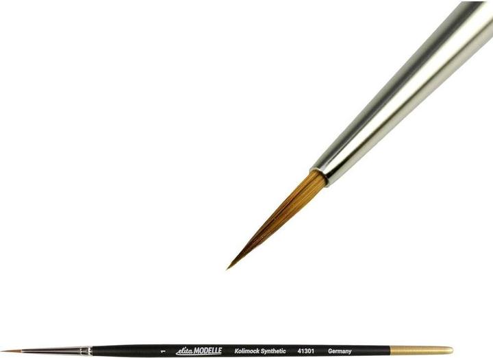 Actual product image Elita Brush set synthetic hair 3 pieces (5 mm)