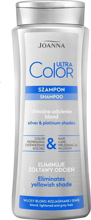 Joanna Ultra Color System Shampoo Forond Lightened & Grey Hair (400 ml, Flüssiges Shampoo)