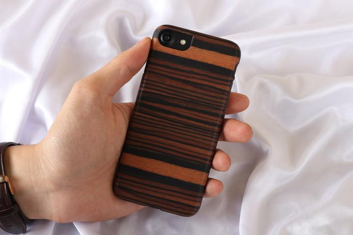 Immagine prodotto Man.Wand Custodia &WOOD per iPhone 7/8 ebano juodas (Apple iPhone 7)