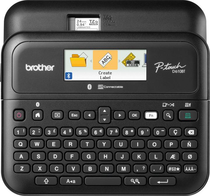 Actual product image Brother P-touch D610BTVP