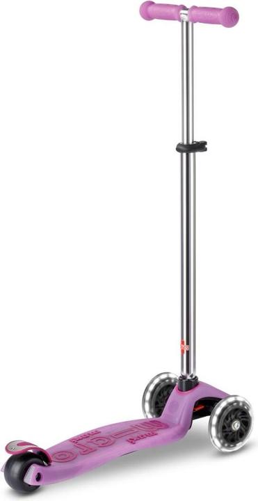 Actual product image Micro Scooter Maxi Deluxe Glow LED Plus Luminous Purple