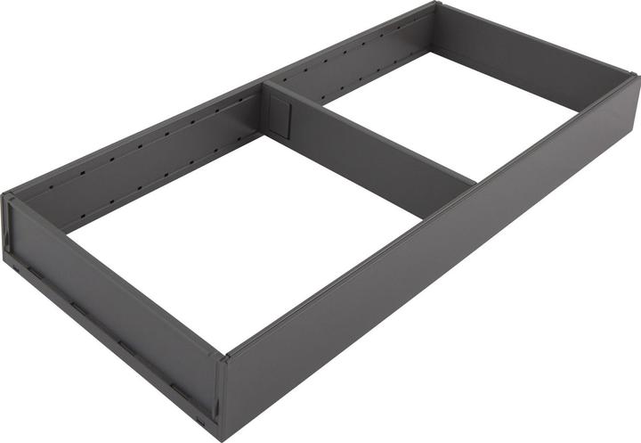 Blum Ambia-Line drawer frame wide - 422x200x50mm, steel orion grey matt