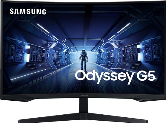Actual product image Samsung Odyssey G5 - G55T (2560 x 1440 pixels, 32")