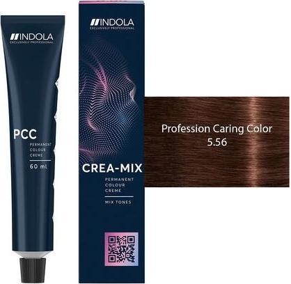 Actual product image Indola Profession Caring Colour 5.56 60ml (5.56 Light Brown Mahogany Red)