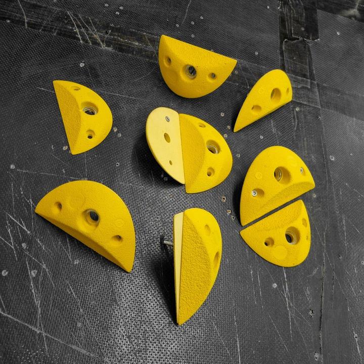 Steilstein Klettergriffe-Set 82-87 (Wunschfarbe (Anfertigung))