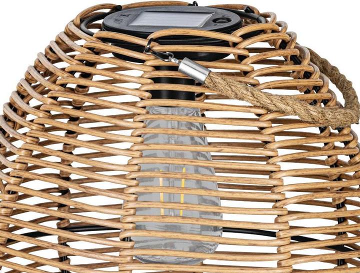 Actual product image EGLO Lamp lantern SOLAR 45 cm, brown, energy efficiency class EnEV (Ø 26 cm, 1 x)