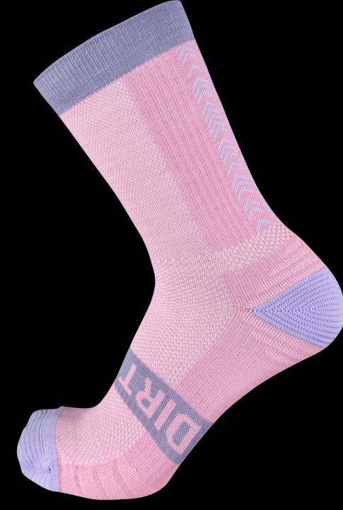 Dirtysox Running Merino - Pro - Arrows - Rose