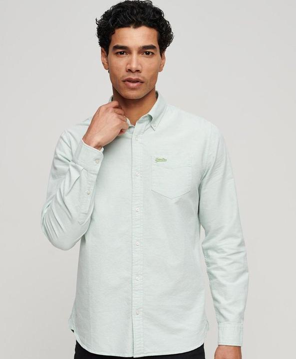 Immagine prodotto Superdry camicia a maniche lunghe in cotone biologico uperdry oxford (S)