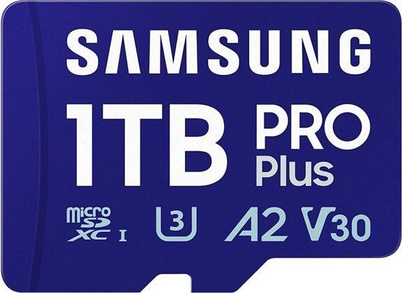 Image du produit Samsung PRO Plus avec lecteur de carte USB (1000 Go, microSDXC, U3, UHS-I)