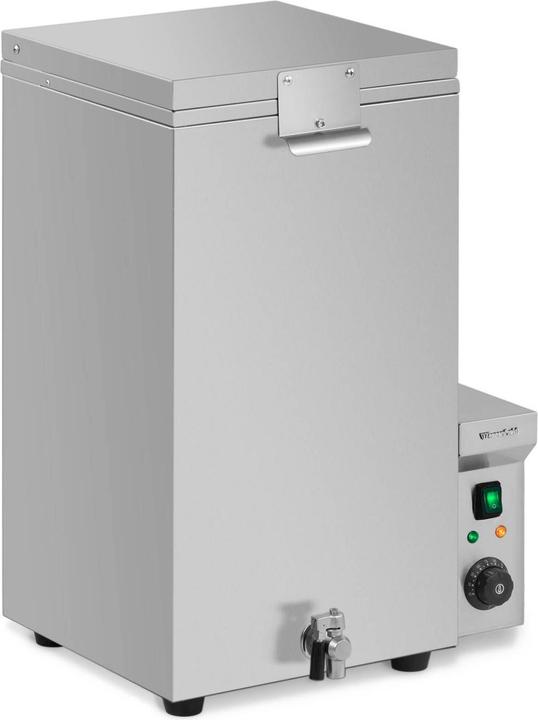 Produktbild Wiesenfield Brühkessel für Geflügel Brühautomat Brühmaschine 3 - 5 Hühner Edelstahl 1.800 W