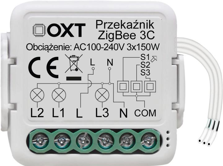 Produktbild No Name OXT Modul Minirelais 3 ZigBee Schaltkreise TUYA