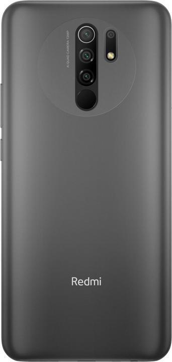 Actual product image Xiaomi Redmi 9 (64 GB, Carbon grey, 6.53", Dual SIM, 13 Mpx, 4G)
