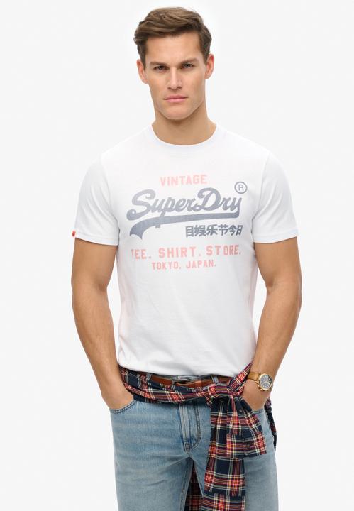 Image du produit Superdry T-Shirt Casual Bequem sitzend VI Heritage Relaxed Tee (L)