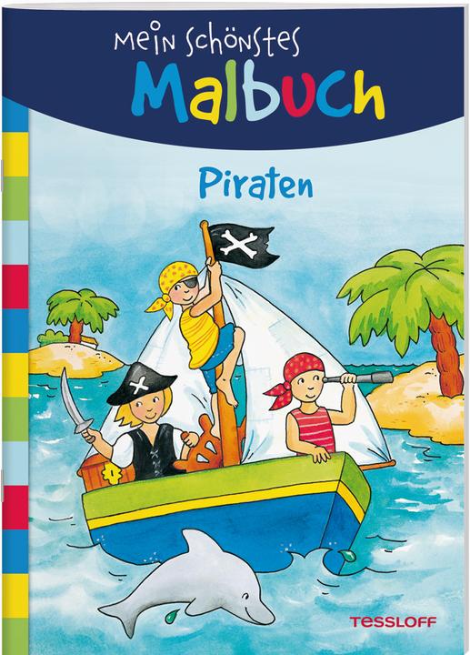 Produktbild Tessloff Mein schönstes Malbuch. Piraten.