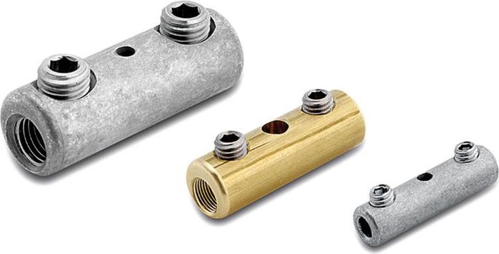 Produktbild HellermannTyton Hellermann Tyton 435-01508 Drahtverbinder Zink (Metallkabelbinder, 4 Stk.)