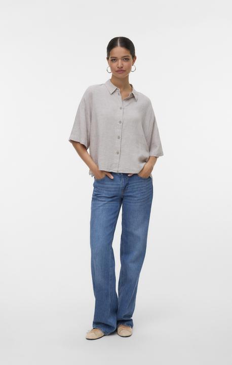 Produktbild Vero Moda Vmlinn 2/4 Short Shirt Wvn Noos (L)