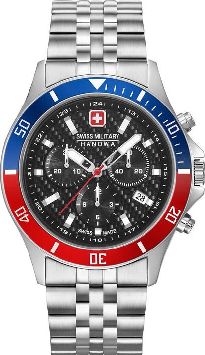 Actual product image Swiss Military Hanowa Flagship Racer Chrono (Analogue wristwatch, 42 mm)