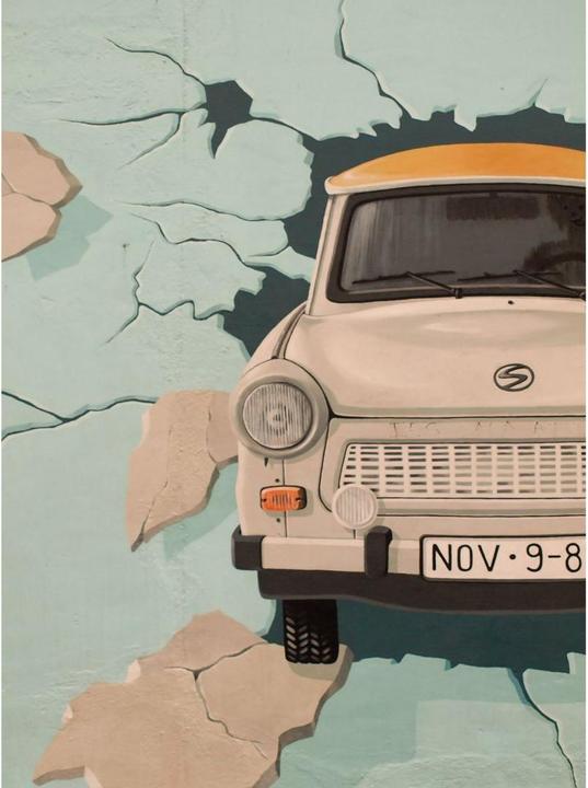 Produktbild Trenddeko Ab durch die Wand (192 x 260 cm)