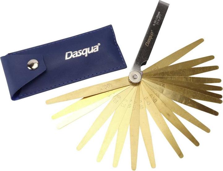 Produktbild Dasqua 1620-0100 Fühlerlehre aus Messing für Zündkerzen (12.50 cm)