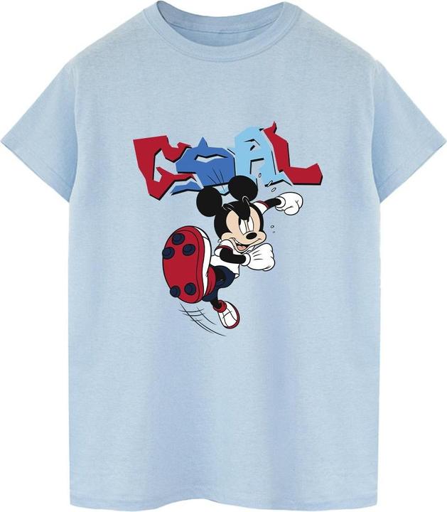 Disney Mickey Mouse Goal Striker Pose TShirt (L)
