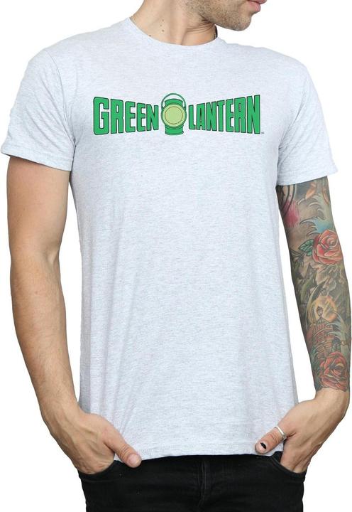 Immagine prodotto Green Lantern Text Logo Maglietta Uomo (L)