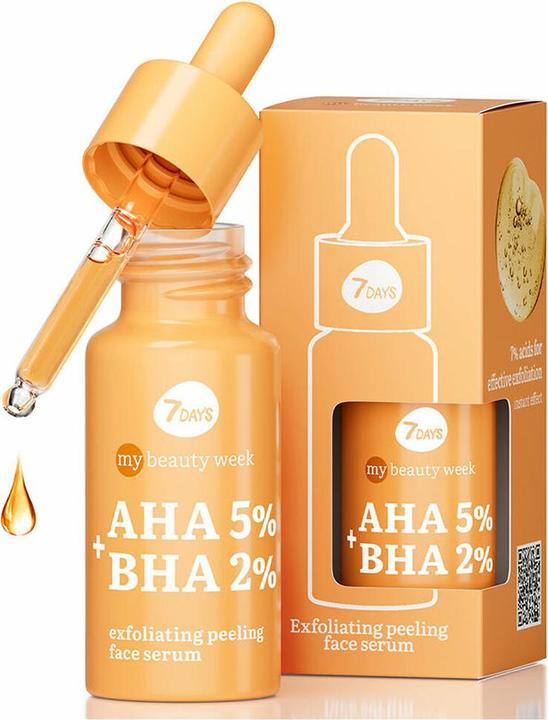 Image du produit 7Days Sérum à l'acide salicylique - Sérum anti-acné à l'acide glycolique - Soins coréens AHA BHA Peeli (20 ml)