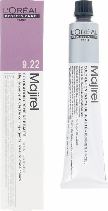 Actual product image L'Oréal Professionnel Majirel (9.22 very light blonde deep irise)
